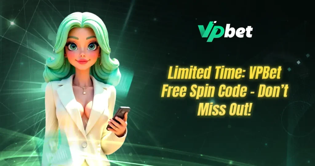 vpbet free spin code