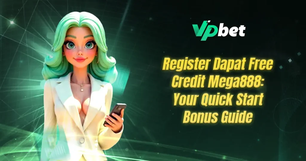 register dapat free credit mega888